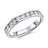 Platinum Diamond Half Eternity Ring - 1/2ct. Size N only - Z15736