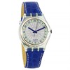 Swatch Index 1994 Collectable Blue Leather Strap Watch- GG125 - Z4317
