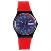 Swatch Good Shape 1991 Collectable Red Strap Watch- GN704 - Z4320