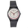 Swatch Pulsometer 1988 Collectable Black Strap Watch- GA106 - Z4329