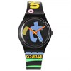 Swatch Harajuka 1989 Collectable Black Strap Watch- GB124 - Z4337
