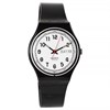 Swatch Pair 1994 Collectable Black Strap Watch- GB729 - Z4347