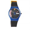 Swatch Blue Jet 1990 Collectable Grey Strap Watch- GS701 - Z4349