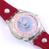 Z4366 Swatch Roi Soleil 1994 Collectable Red Strap Watch- GZ127 - Z4366