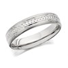 Palladium 500 Diamond Cut Wedding Ring - 6mm - Size R Only - Z50396