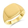 9ct Gold Cushion Signet Ring - Z51120