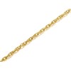 9ct Gold 1mm Wide Solid Prince Of Wales Chain - 16in - Z51172