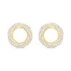 9ct Gold Diamond Earrings - Z51175