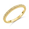 9ct Gold Diamond Half Eternity Ring- 4pts - Z51241