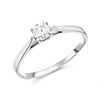 Platinum Diamond Solitaire Engagement Ring - 30pts - AGI Certificated - d08115
