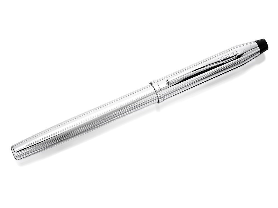 Cross 3509-MS Century II Lustrous Chrome Fountain Pen - A2140