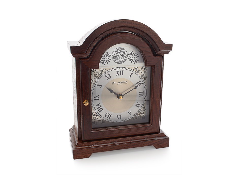 Widdop Arched Wooden Mantel Clock - C1861