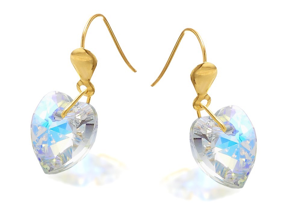 Swarovski Heart Crystal Earrings high fashion jewelry wholesale china –  giftforyou.store