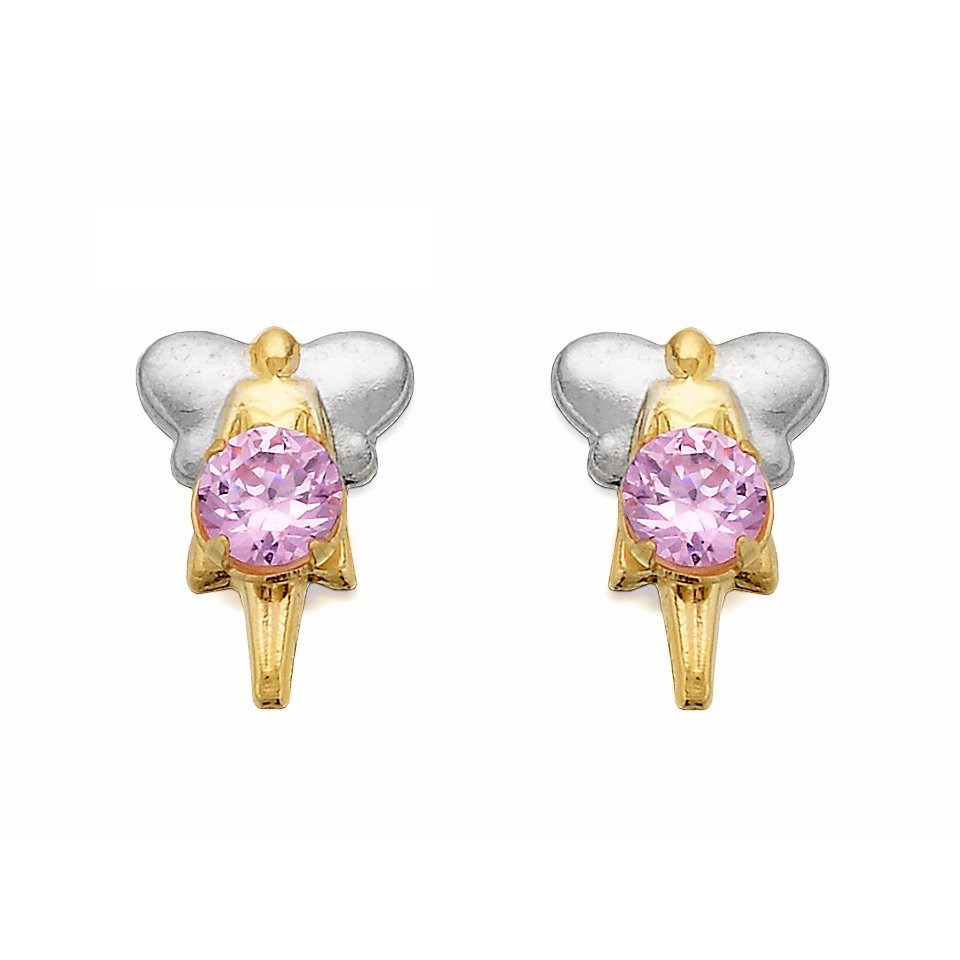 The Multi Colour Silver Rosegold Earrings — KO Jewellery