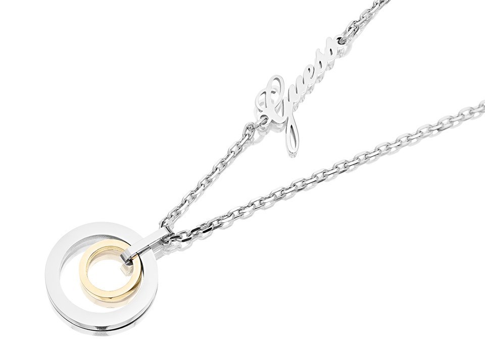 guess necklace circle