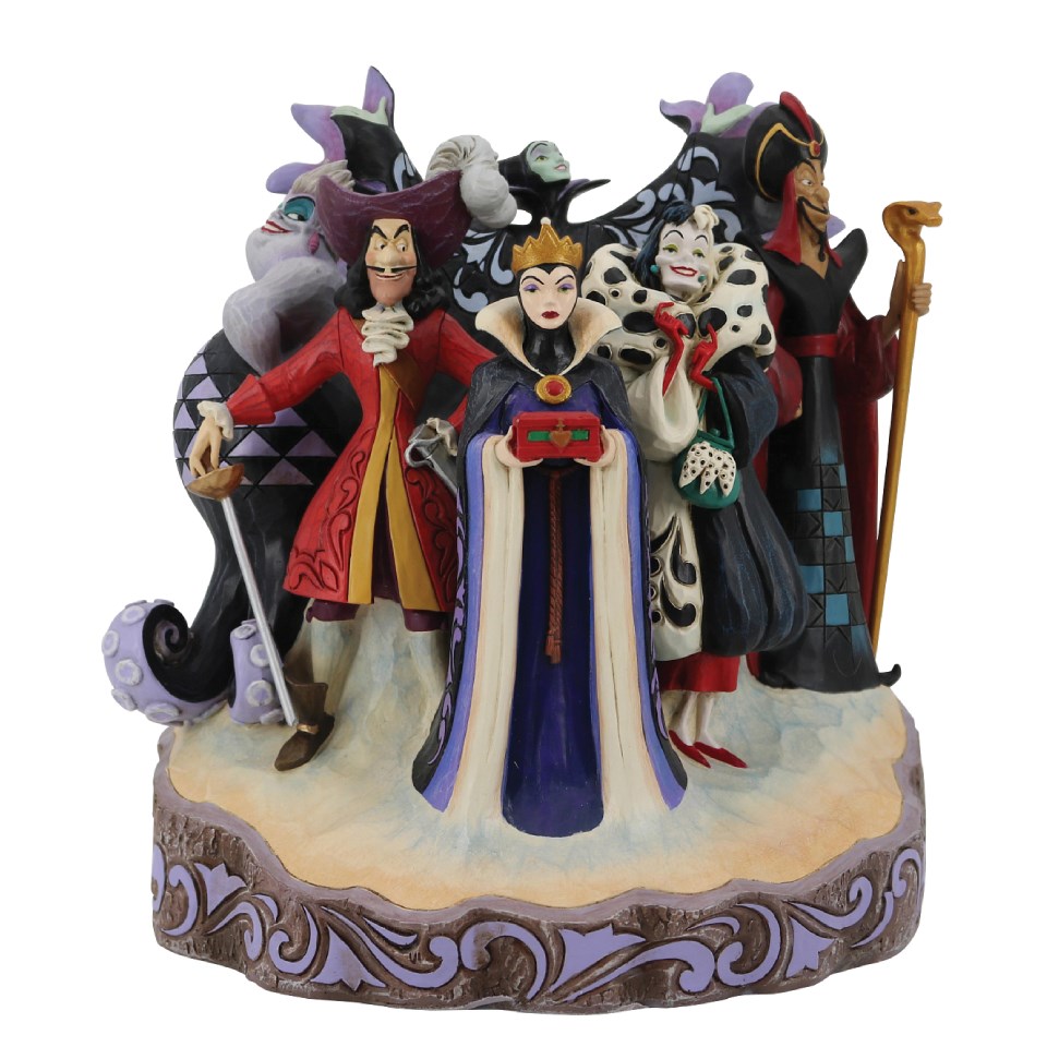 Disney Traditions 6010880 Villains Carved By Heart - P01511