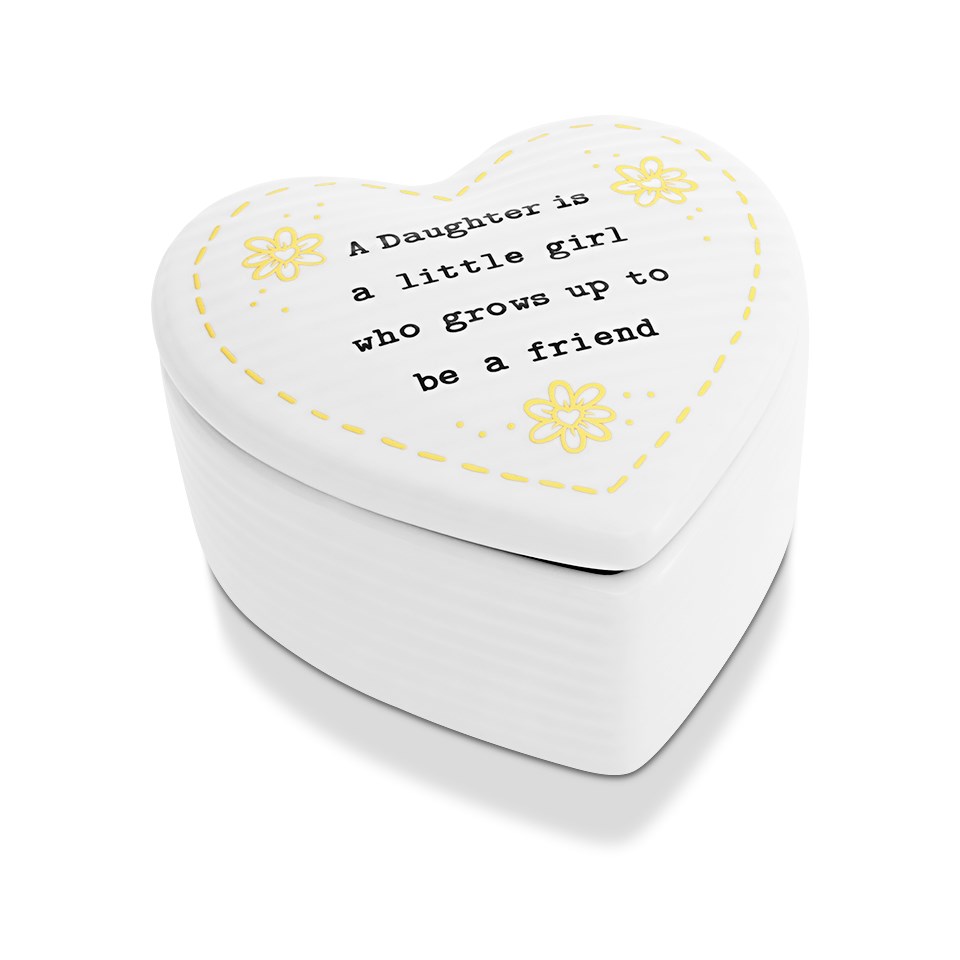 Thoughtful Words Daughter Trinket Box P4122 F.Hinds Jewellers