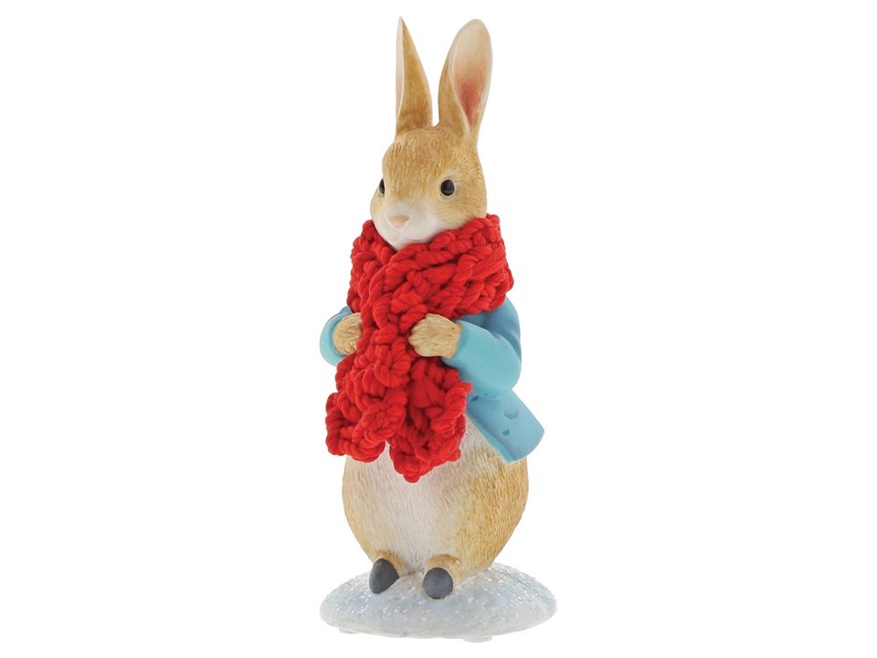 Beatrix Potter A30179 Peter Rabbit In A Festive Scarf - P87101 | F ...