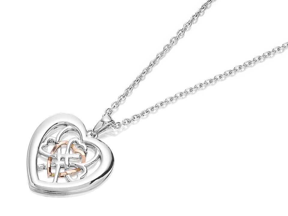 Tree of Life® Heart Silver Necklace – Clogau