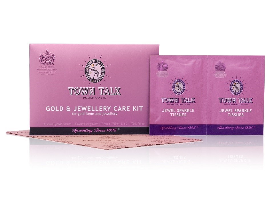 Buy Town Talk Jewellery Polishing Cloth - Gold