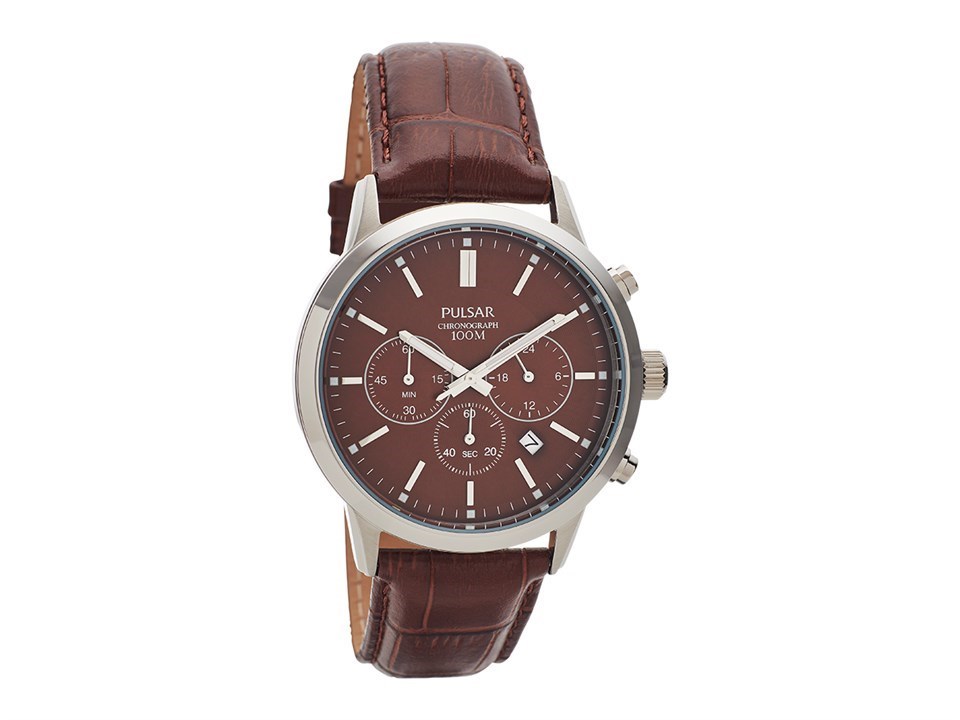 pulsar watch leather strap