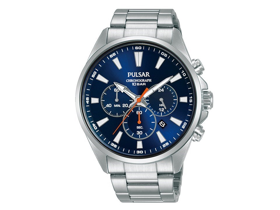pulsar blue watch