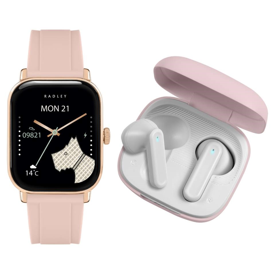 RYS56-2192-TWS Radley Series 56 Pink Strap And Earbuds - W51531