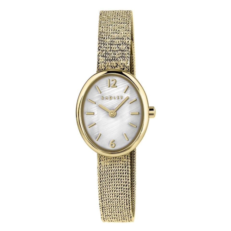 Radley RY4662 Gold Tone Mesh Bracelet Watch - W51543