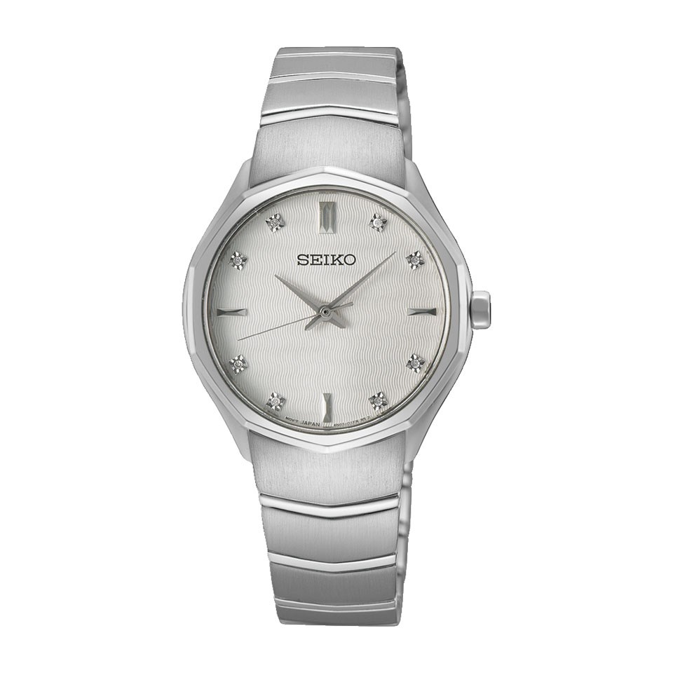 Seiko SUR615P1 Diamond Set Bracelet Watch - W78141